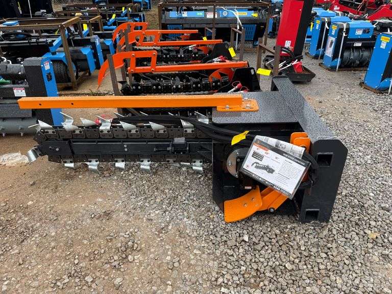 2025 Wolverine Unused TCR-12-48H Skidsteer 48in Trencher image