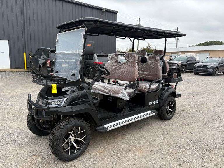 2025 SDLanch Unused SDLGC100 6-Seats Electric Golf Cart image