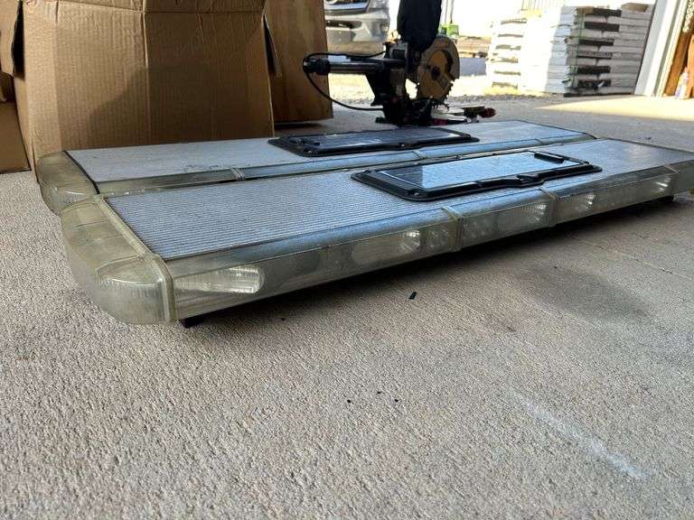 (2) Whelen LFL Liberty Series Police Light Bars - Model SP2BBBB image