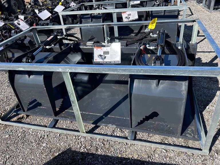 2025 Wolverine Unused GB-11-72W Skidsteer Grapple Bucket, SN# ZW-02064 image