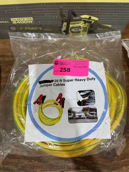 20ft Heavy Duty Jumper Cables image