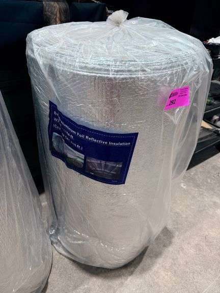 Bubble Aluminum Foil Reflective Insulation, 3.3ft W x 164ft L image