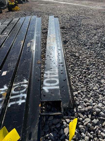 Pair - SKLP Unused 10ft Fork Extensions image