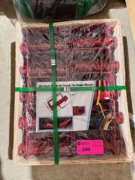 (20) Weld-On Truck Tie Down Winch image