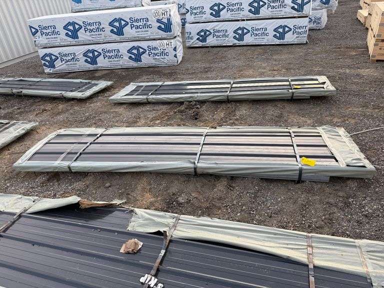2025 SKLP Unused Corrugated Steel Panels image