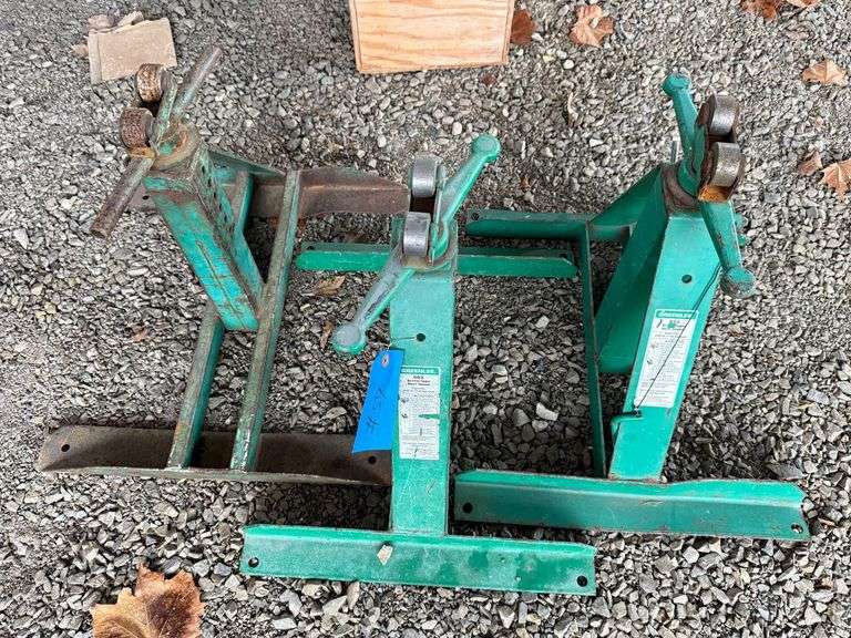 (3) Greenlee 683 Screw-type Reel Stand image