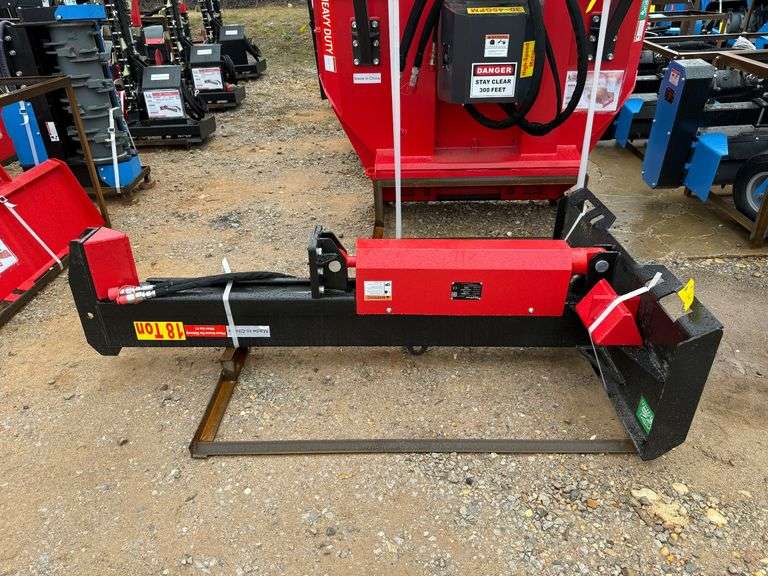 2025 Raytree Unused RMLS18T Skidsteer Log Splitter image