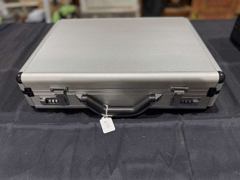 Aluminum Briefcase - Silver image