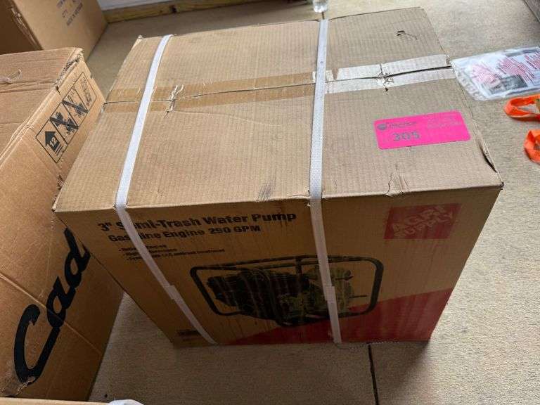 3in Semi-Trash Water Pump with Gas Engine image