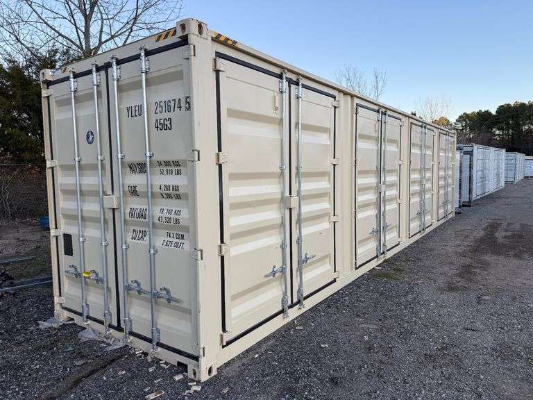 2025 "One Use" 40ft Steel Storage Container image