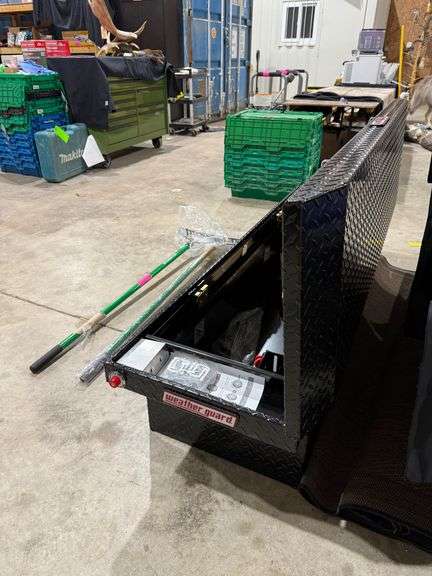 New Weatherguard Saddle Box Low Profile Aluminum with Accessories image