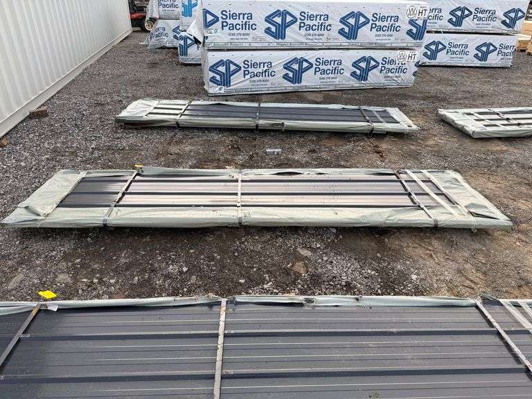 2025 SKLP Unused Corrugated Steel Panels image