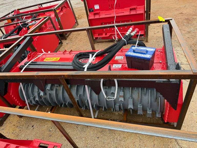 2025 Raytree Unused RMBD72S Skidsteer 72in Drum Mulcher image