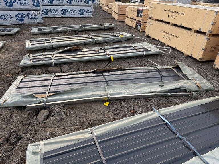 2025 SKLP Unused Corrugated Steel Panels image