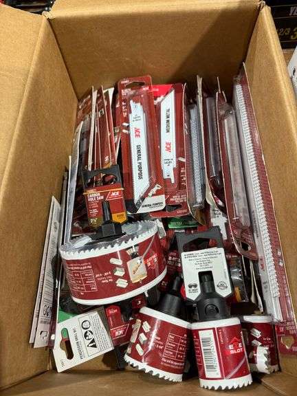 Assorted ACE Reciprocating Saw and Hole Saws image