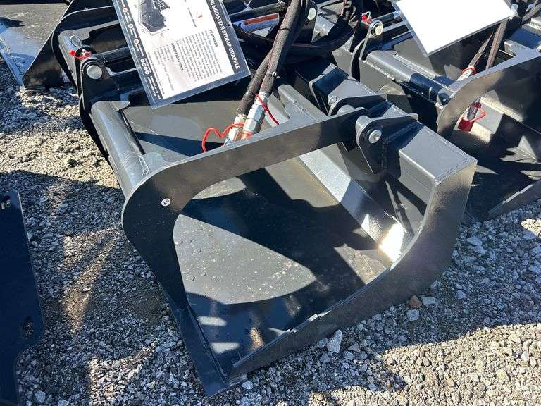 2025 Wolverine Unused MSG-11-44W Mini Skid Steer Stump Grapple image