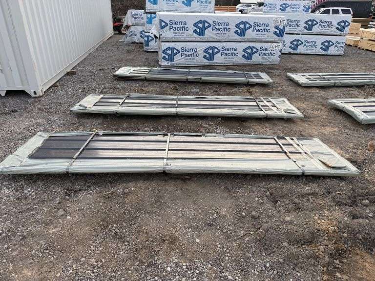 2025 SKLP Unused Corrugated Steel Panels image