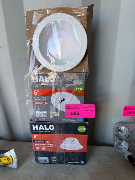 (3) Halo 6in Canless Downlight image