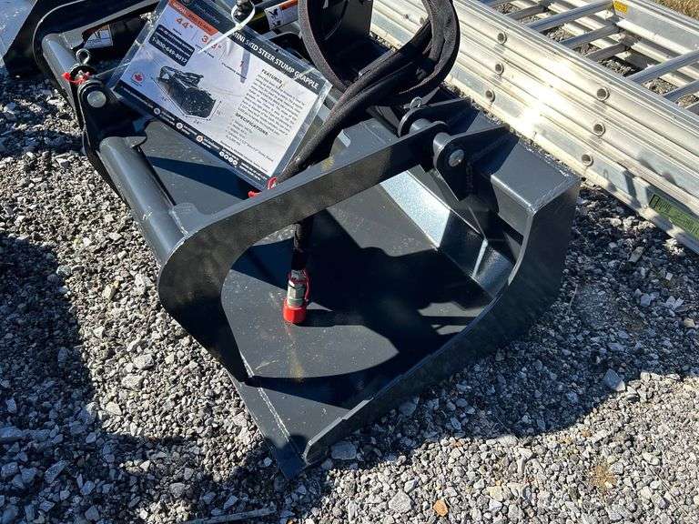 2025 Wolverine Unused MSG-11-44W Mini Skid Steer Stump Grapple image