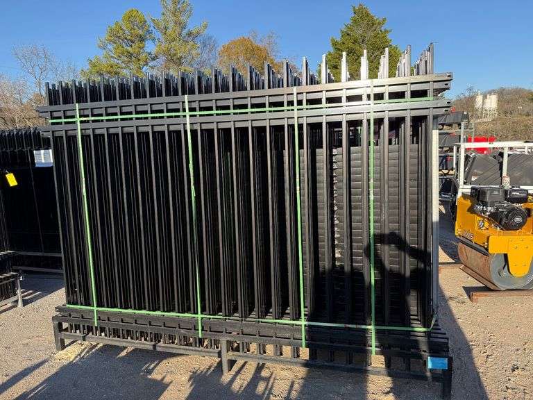 2025 Raysky Unused RPCF10-7FT Powder Coated Site Fence image