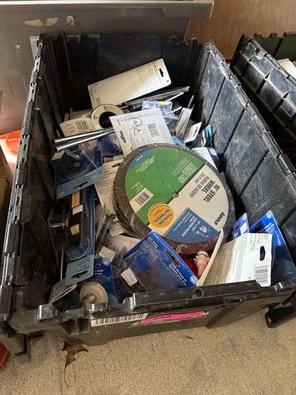 Lot - Drain Plug, Straps, Grinding Wheel, Sink Spray Hose, Etc image