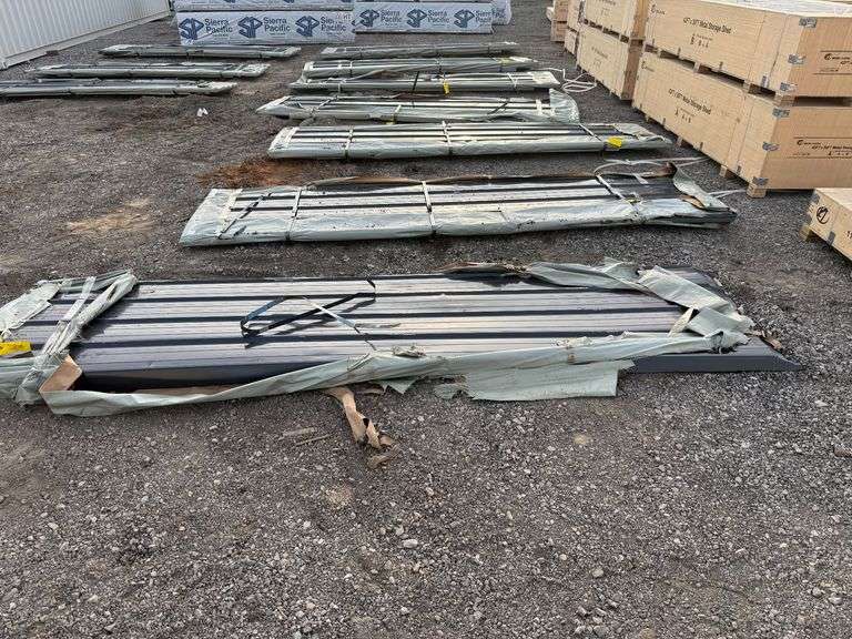 2025 SKLP Unused Corrugated Steel Panels image