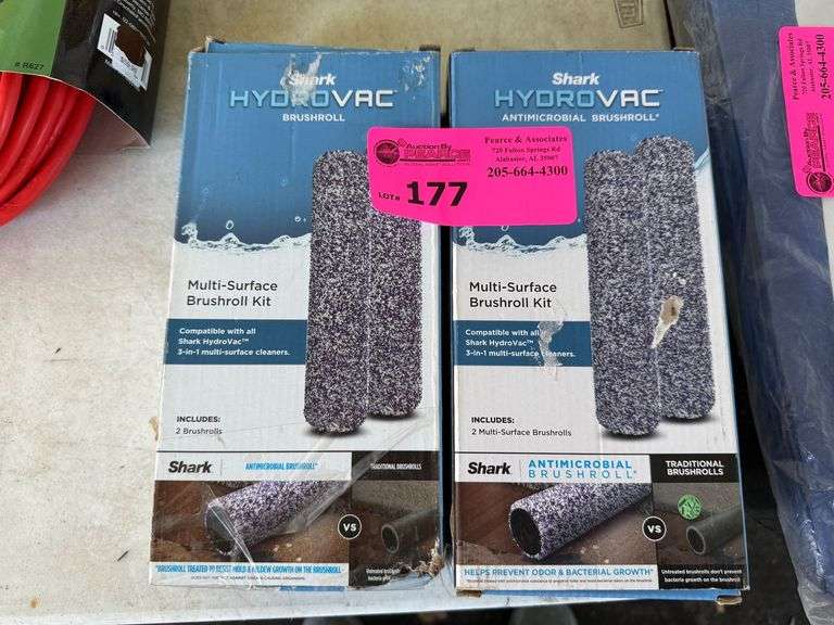 (2) Shark Hydro Vac Multi-Surface Brushroll Kit - 2 Pack image
