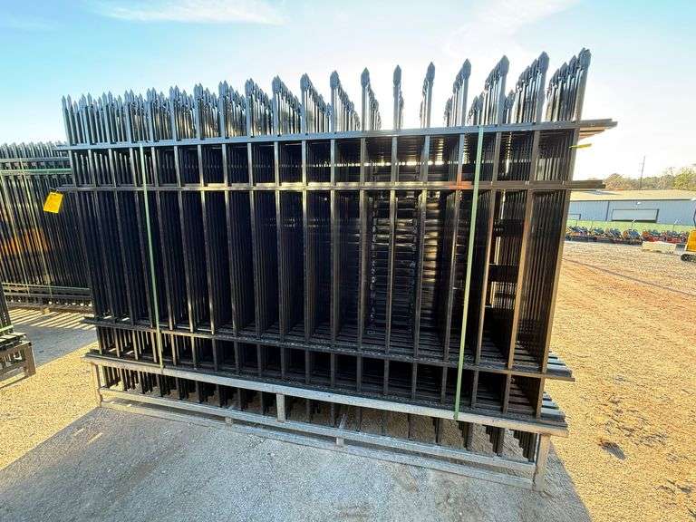 2025 Aboss Unused 10ft x 7ft Powder Coated Site Fence image