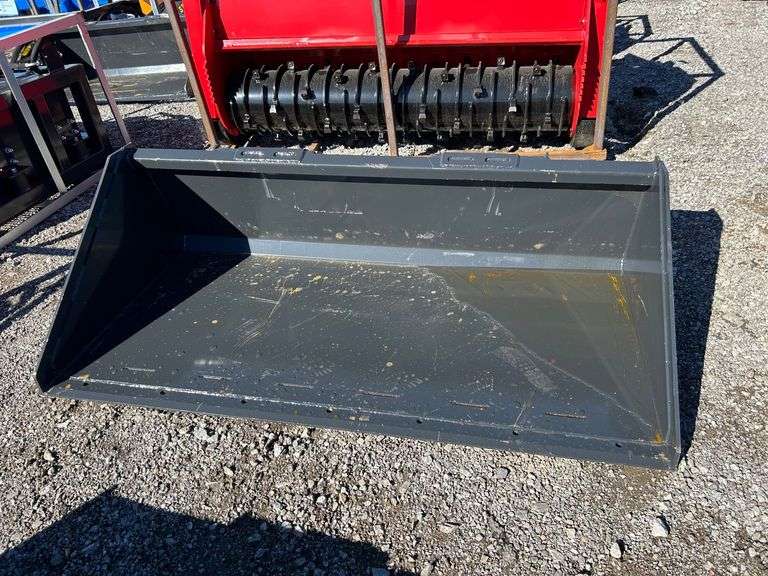 2025 Wolverine Unused TDB-11-72W Skid Steer Duty Bucket image