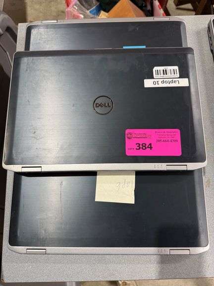 (3) Dell Laptops image