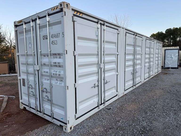 2025 "One Use" 40ft Steel Storage Container image