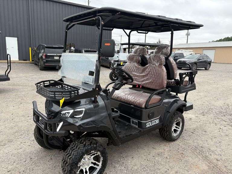 2025 SDLanch Unused SDLGC80 4-Seats Electric Golf Cart image