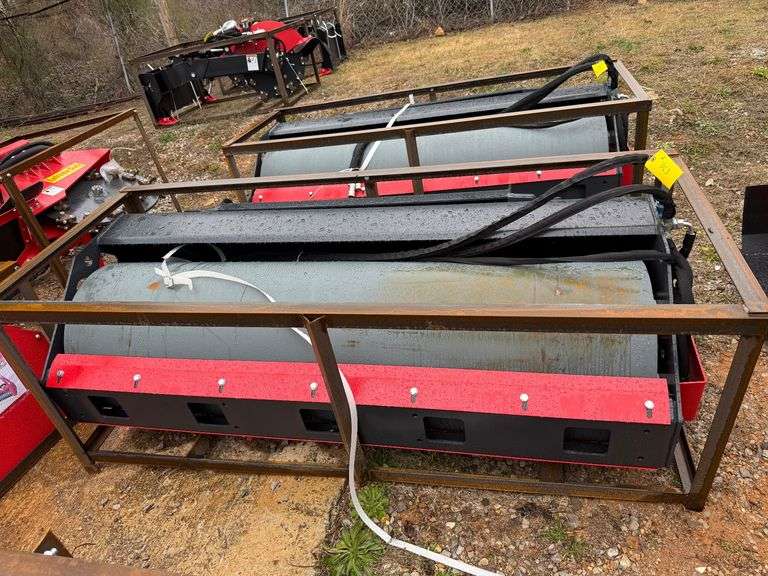 2025 Raytree Unused RMVR76 Skidsteer 76in Vibratory Roller image