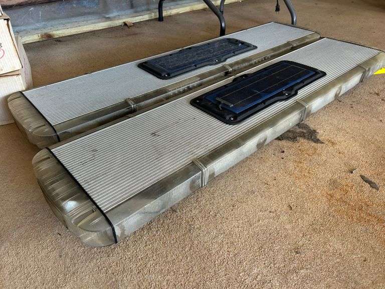 (2) Whelen LFL Liberty Series Police Light Bars - Model SP2BBBB image