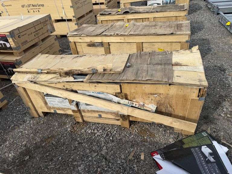 2025 SDLanch Unused SDLC1220 High-End Carport 12ftx20ft image