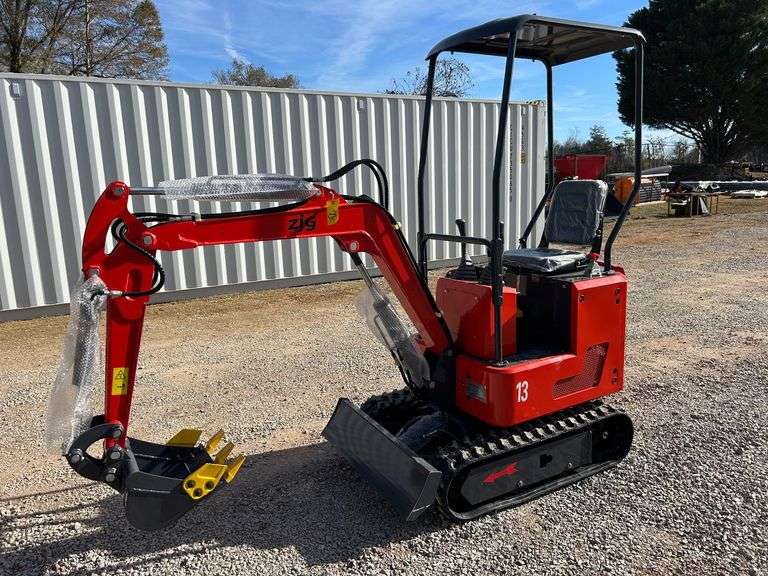 2025 ZJG Unused ZJ-13 Mini-Excavator image