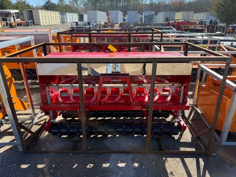 2025 AGT Industrial Unused STSD10 No-Till Seed Drill for Skidsteer and 3pt Hitch image