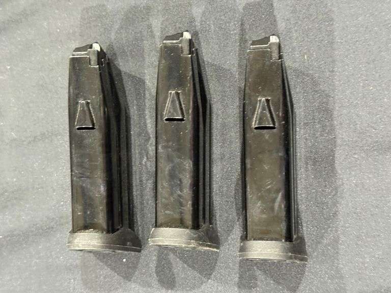 (3) Beretta 15-Round 9mm Magazines image