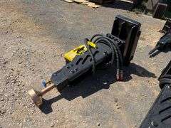 2025 GIYI Unused GY-D45 Mini-Skidsteer Pile Hammer