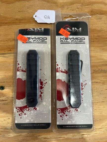 (2) AIM Sports Keymod Rail Panel - 9 Slot image