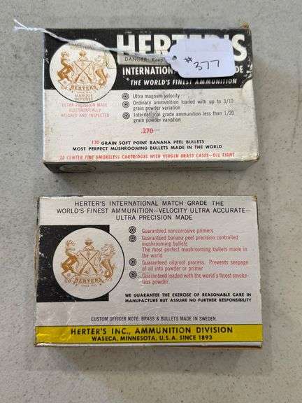 Herter's .270 Ammo - 2 Boxes of 20 image