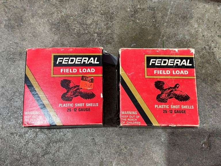 Federal Field Load 12 Ga - 2 Box of 25 image