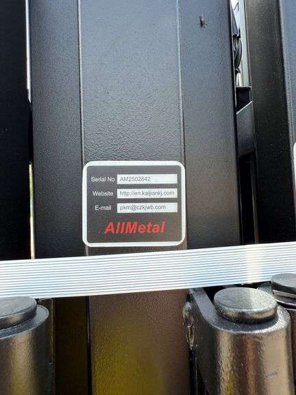 2025 AllMetal Unused K0720 Metal Farm Driveway Gates
