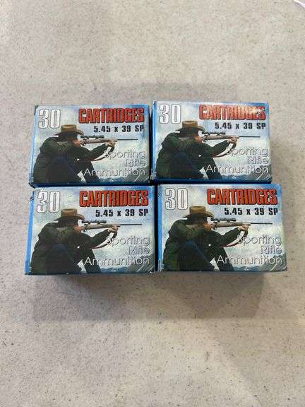 Barnaul 5.45x39 SP Ammo - 4 Boxes of 30 image