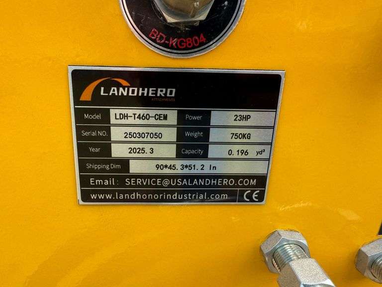 2025 Landhero Unused LDH-T460-CEM Mini-Track Loader