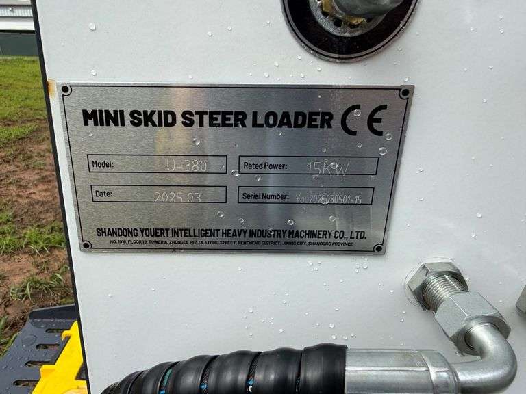 2025 Youert Unused U-380 Mini-Track Loader