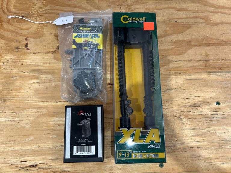 Lot - Bipod, Hammer Stop, Pistol Grip image