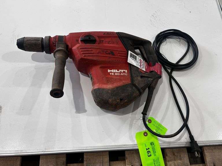 "HILTI"  MODEL TE80 ATC/AVR ROTARY HAMMER DRIL image