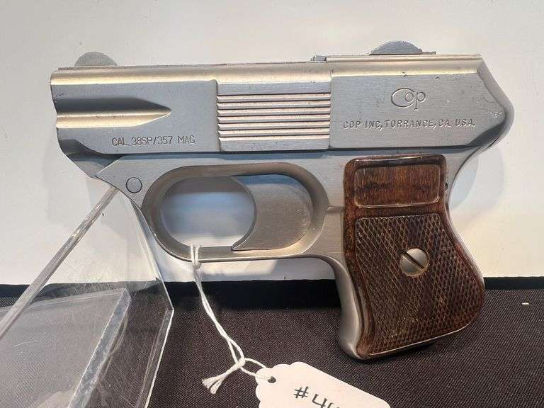 COP Compact Off-duty Police 357 Magnum/38 Special Four Shot Derringer image