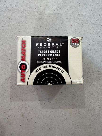 Federal .22LR Ammo - 1 Box of 325 image